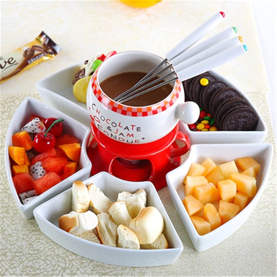 チーズフオンデュ 鍋セット チーズフォンデュ鍋セットの通販 by